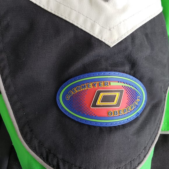 Obermeyer IGrow Kids Ski Snow Winter Coat Size 1 XS Green Black White Warm - Picture 7 of 9